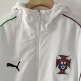 26-27 Portugal White Windbreaker