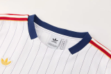 26-27 Roma White Training Short Suit