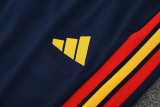 26-27 Spain Lake blue Half Pull Tracksuit (半拉链)