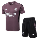 25-26 RMA Gray Purple Training Short Suit #D25279