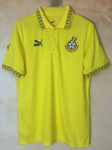 25-26 Ghana Yellow Polo Short Sleeve (有领)
