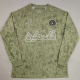 25-26 Palestine FC Light Green Long Sleeve Training shirts (阿拉伯文)(长袖)