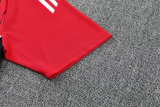 25-26 Man Utd Red Short shirts and Long trousers Suit