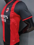 26-27 ACM Home Player Version Soccer Jersey