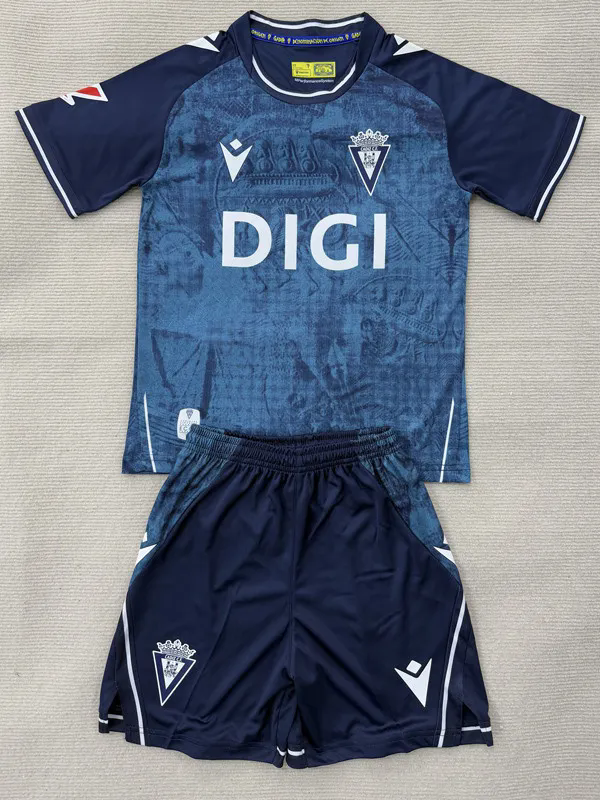 25-26 Cadiz Third Kids Soccer Jersey