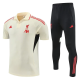 25-26 LIV Beige Short shirts and Long trousers Suit