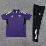 25-26 Man Utd Purple Short shirts and Long trousers Suit