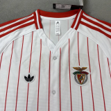 25-26 Benfica White Casual Edition Baseball Jersey
