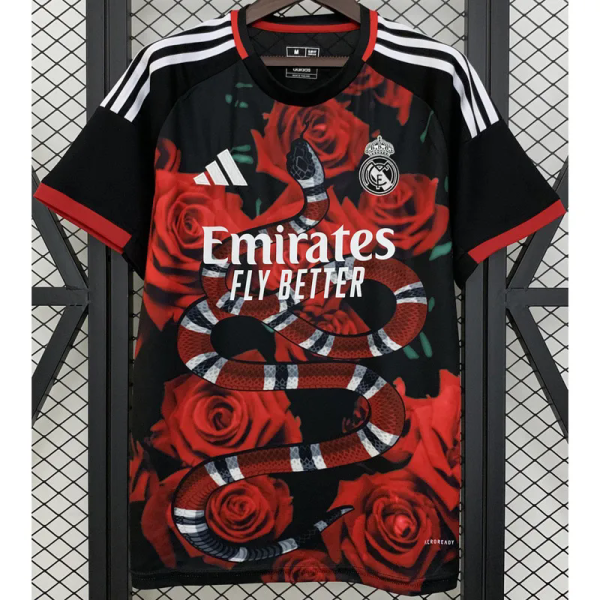 25-26 RMA Red Special Edition Fans Training Shirts (玫瑰蛇)