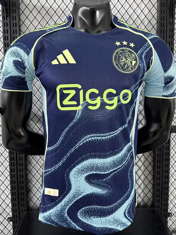 25-26 Ajax Away Player Version Soccer Jersey