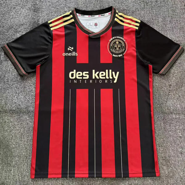25-26 Bohemian FC Home Fans Soccer Jersey