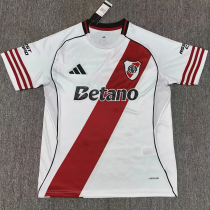 25-26 River Plate Home Fans Soccer Jersey (前Betano)