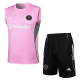 25-26 Inter Miami Pink Tank top and shorts suit #D2547