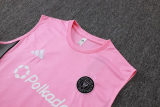 25-26 Inter Miami Pink Tank top and shorts suit #D2547