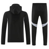 25-26 Argentina Black Hoodie Jacket Tracksuit