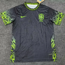 25-26 Brazil Black Green Special Edition Training shirts