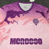 25-26 Morocco Pink Purple Special Edition Training shirts
