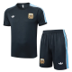 25-26 Argentina Dark gray Training Short Suit #D2559