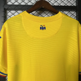 25-26 Romania Home Fans Soccer Jersey