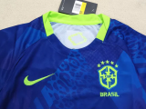 25-26 Brazil Away Kids Soccer Jersey