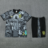 25-26 Brazil Grey Training Short Suit