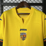 25-26 Romania Home Fans Soccer Jersey