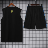 25-26 Brazil Blue Tank top and shorts suit