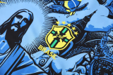 25-26 Brazil Blue Training Short Suit