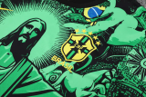25-26 Brazil Green Training Short Suit