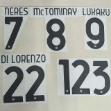 25-26 Napoli Away 1:1 Fans Soccer Jersey