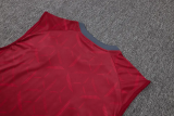 25-26 Sao Paulo Red Tank top and shorts suit #D25115