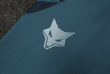 25-26 Cruzeiro Dark green Kids Half Pull Tracksuit (童装)(半拉链)