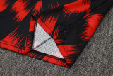 25-26 Flamengo Red Black Training Short Suit #D2542