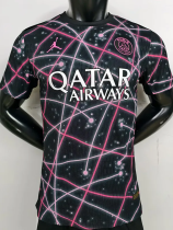 25-26 PSG Pink Black Player Version Training shirts