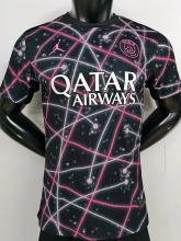 25-26 PSG Pink Black Player Version Training shirts