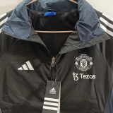 25-26 Man Utd Black Windbreaker