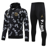 25-26 PSG Black Hoodie Tracksuit (卫衣套装)
