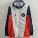 25-26 PSG Jordan White orange Windbreaker