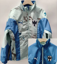 25-26 Monterrey White & Blue Double Sided Windbreaker (双面风衣)