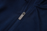 25-26 Marseille Royal blue Kids Half Pull Tracksuit #E25237(童装)(半拉链)