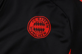 25-26 Bayern Black Jacket Tracksuit #A2525