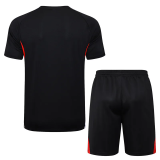 25-26 Bayern Black Training Short Suit #D2556