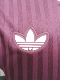 25-26 Bayern Brown Red Casual Edition Player Version Training shirts
