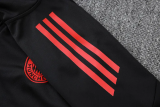 25-26 Bayern Black Jacket Tracksuit #A2525