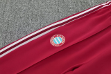 25-26 Bayern Jujube red Jacket Tracksuit