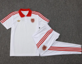 25-26 Bayern White Short shirts and Long trousers Suit #C2510