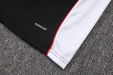 25-26 Bayern Black Half Pull Tracksuit #B2553(半拉链)