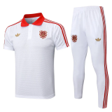 25-26 Bayern White Short shirts and Long trousers Suit #C2510