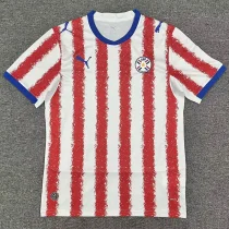 26-27 Paraguay Home Fans Soccer Jersey
