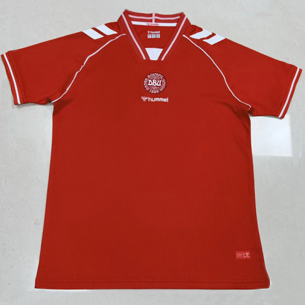 26-27 Denmark Home Fans Soccer Jersey